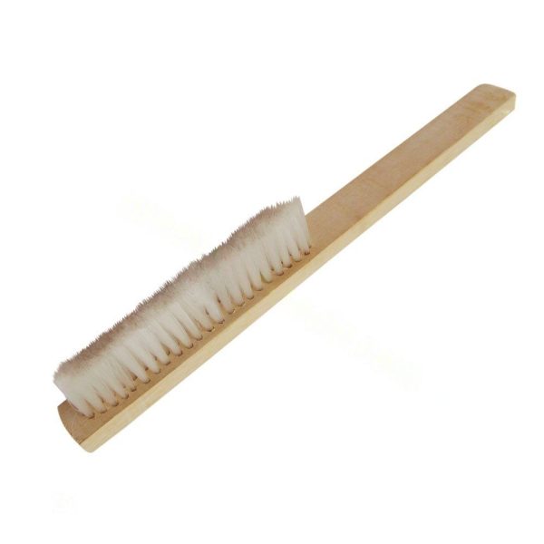 CEPILLO PARA ENJABONAR PELO BLANCO SEMI DURO