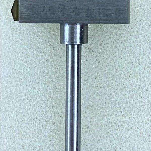 DIAMANTE DE LAPIDAR LARGO 140ºX2MM EJE 3MM