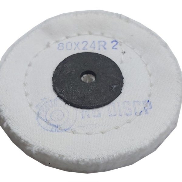 DISCO ALGODON 80X24 BLANCO R2