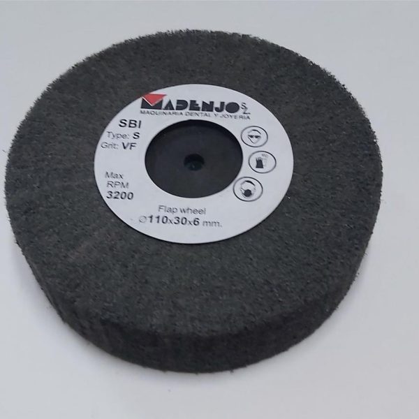 DISCO SCOTCH GRIS FINO 110X30