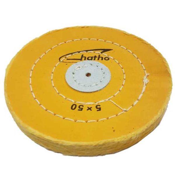DISCO TELA AMARILLO 125X50 HATHO