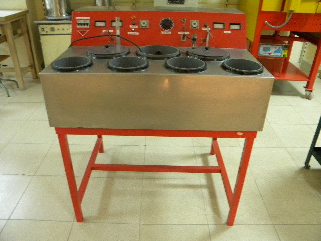 EQUIPO DE BAÑOS 7 CUBAS DE 5L