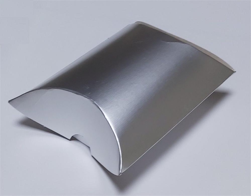 ESTUCHE SOBRE DE CARTON 80X100MM PLATEADO