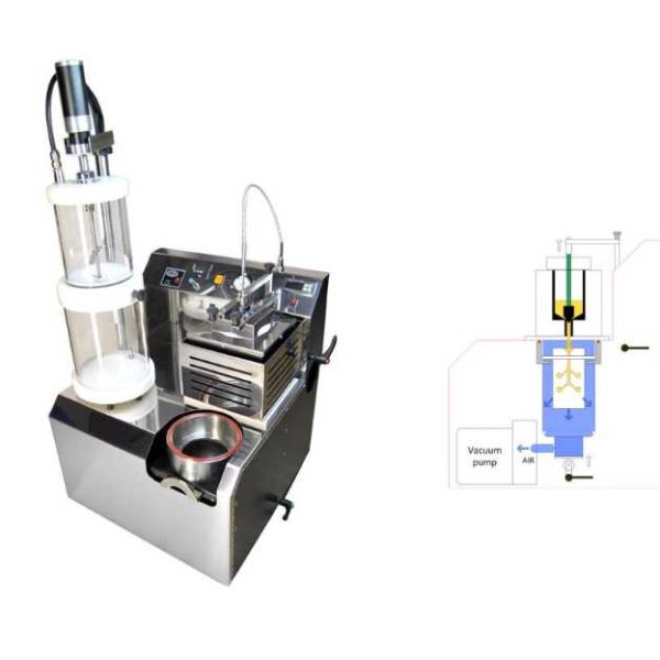 FUNDIDORA CON HORNO  MEZCLADORA Y VACIO