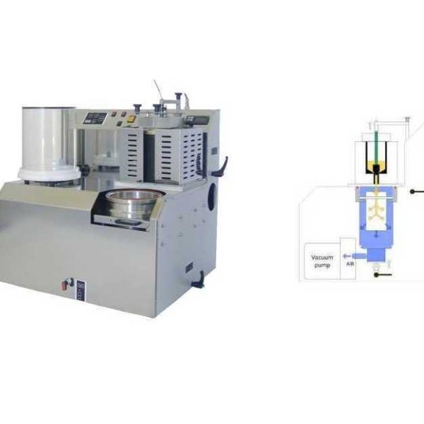 FUNDIDORA CON HORNO Y CAMPANA DE VACIO