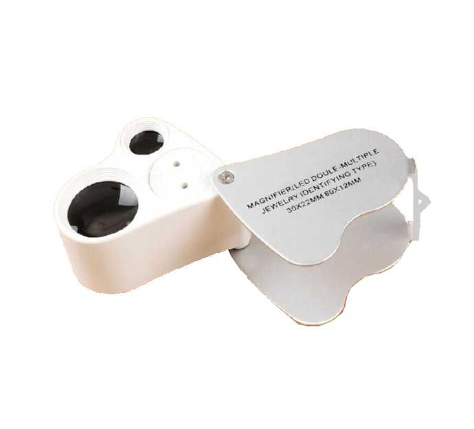 LUPA 30X Y 60X CON LUZ LED