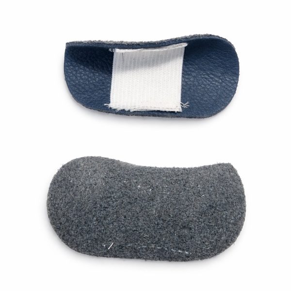 DEDILES CUERO CON GOMA UNIDAD