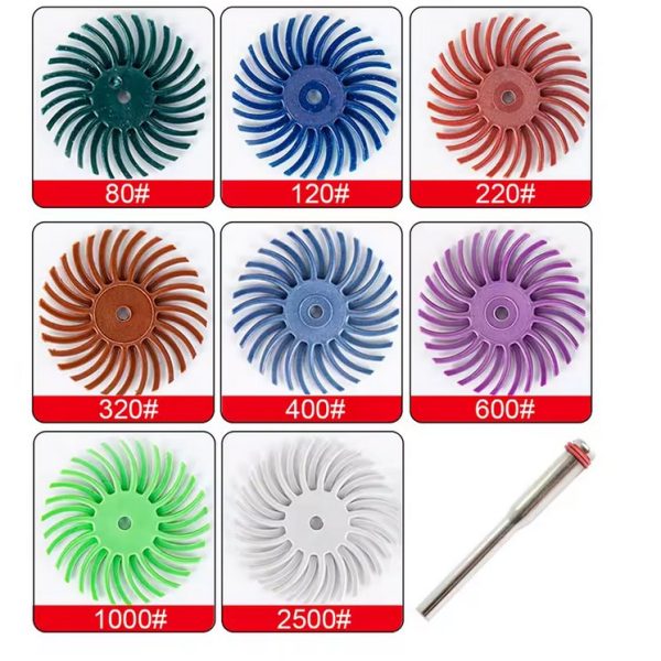 DISCO SUNBURST KIT 9 DISCOS CON PORTA DISCOS 